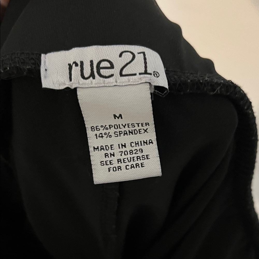 Y2K Rue21 Classic Black Skort